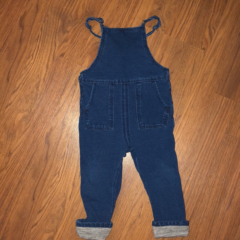 Dark denim overall 18-24 month babyZara